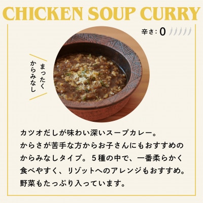 【NO CURRY, NO LIFE.】お出汁香るチキンスープカリー[辛さゼロ l 冷凍]
