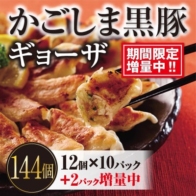 【期間限定!増量中】原材料にこだわった黒豚ギョーザ 144個(冷凍餃子)