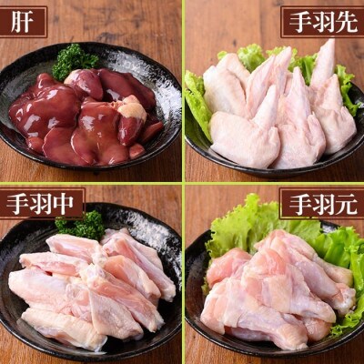 鹿児島県産若鶏まるごとセット(合計3.05kg)　y539(湧水町)