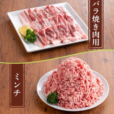 鹿児島県産豚肉セット(合計3kg) y553(湧水町)