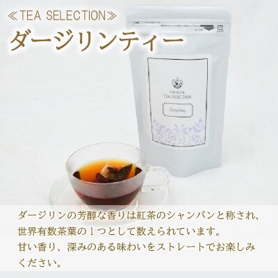 【吉田珈琲本舗謹製】ダージリン・セイロン紅茶セット テトラ型ティバック