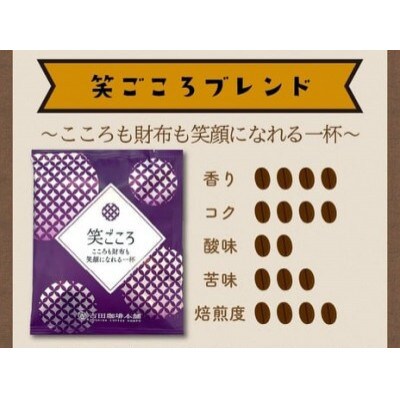 【吉田珈琲本舗】【ドリップコーヒー】笑ごころブレンド 150袋