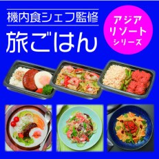旅ごはん3種セット アジア/リゾートシリーズ　計6食入 | ふるさと納税のお礼品