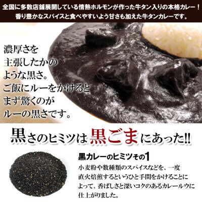 ●牛タン黒カレー(200g×12パック)