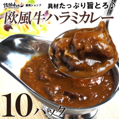 欧風牛ハラミカレー(200g×10パック)