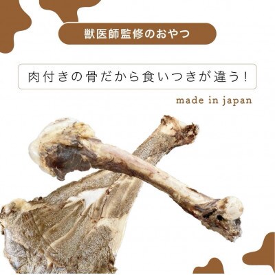 ペットフード研究所　鹿骨セット4本