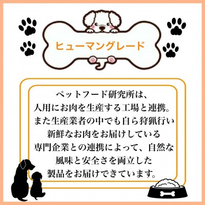 ペットフード研究所の国産無添加猪肉ジャーキー500g