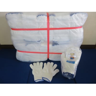 シノ糸で編んだふんわり軍手(Mサイズ) 20ダース分