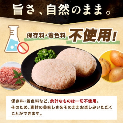 【無添加】熟成生ハンバーグ(200g×10個) ふるさと納税3.0