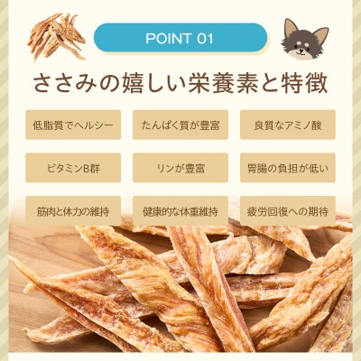 ペットフード研究所 国産無添加 細切りささみ1kg ふるさと納税3.0
