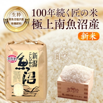 【新米】【8年産】南魚沼産コシヒカリ(塩沢産)精米5kg