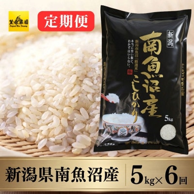 【毎月定期便】南魚沼産コシヒカリ　5kg全6回