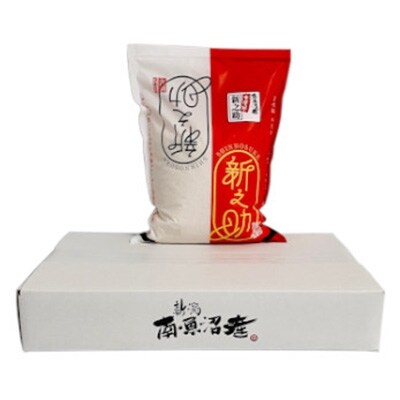 2021年5月発送開始『定期便』南魚沼産新之助 精米10kg(5kg×2袋)全6回