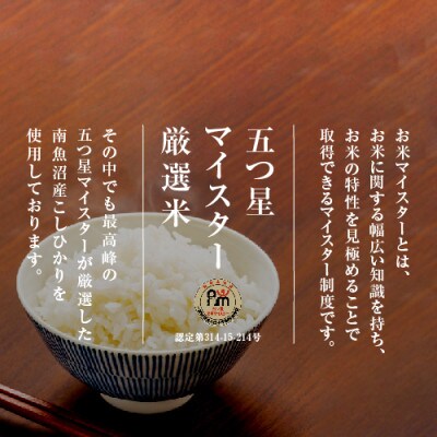 【雪蔵貯蔵米】南魚沼産こしひかり　5kg×2袋
