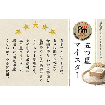 2023年4月発送開始『定期便』雪蔵貯蔵米　南魚沼産こしひかり10kg　全3回