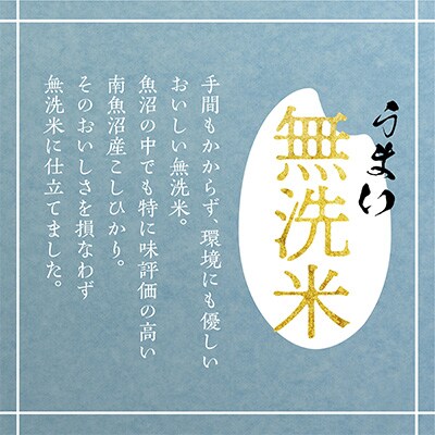 2024年2月発送開始『定期便』雪蔵貯蔵米　南魚沼産こしひかり無洗米　5kg全6回