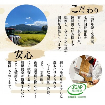 令和5年産 5kg×2 ごはんソムリエの南魚沼産コシヒカリ『庄治郎』100%塩沢産