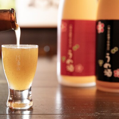八海山の焼酎で仕込んだ「にごりうめ酒」一升瓶(1800ml)