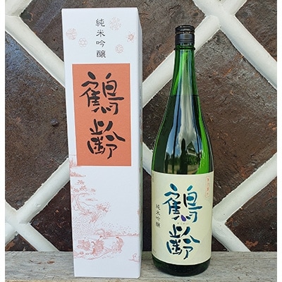 雪国のお酒「鶴齢」純米吟醸【一升瓶1800ml】