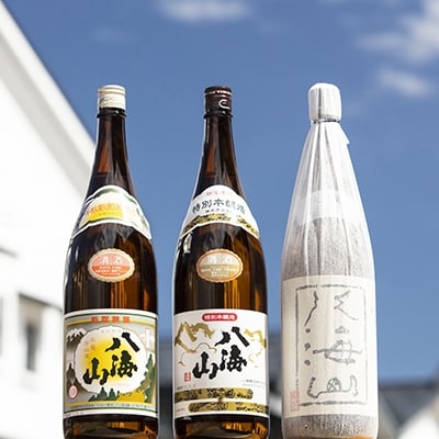 越後の名酒「八海山」3種Aセット1800ml(普通酒、特別本醸造、新大吟醸)