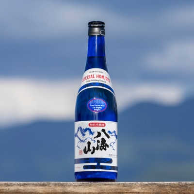 ドジャース公式日本酒 「特別本醸造 八海山」 ブルーボトル 720ml×1本