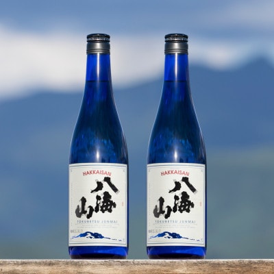ドジャース公式日本酒 「特別純米酒 八海山」 ブルーボトル 720ml×2本