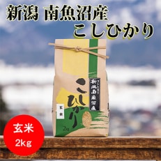 2023年5月発送開始『定期便』南魚沼産コシヒカリ(玄米)【2kg】全12回