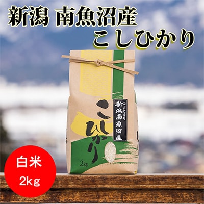 2023年3月発送開始『定期便』南魚沼産コシヒカリ(精米)【2kg】全3回