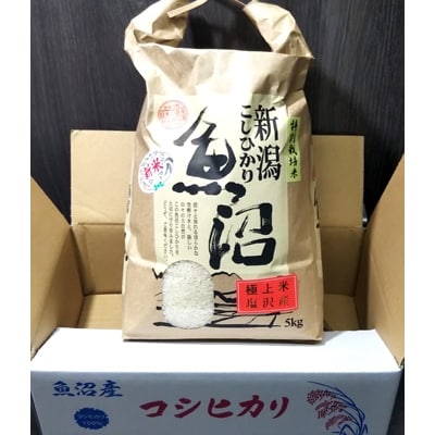 特別栽培米　魚沼産コシヒカリ精米5kg