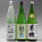 八海山 純米大吟醸・鶴齢 純米吟醸・高千代 巻機純米吟醸 1800ml×3本セット