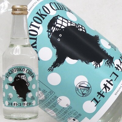 鶴齢 雪男 ユキオトコ サイダー 310ml×12本