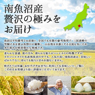2023年4月発送開始『定期便』南魚沼産コシヒカリ5kg 全2回