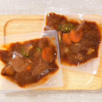 こだわり 手作りビーフシチュー 国産牛肉使用 新潟県南魚沼市 2個セット