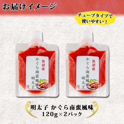 明太子 かぐら南蛮 風味 120g×2個 ご飯のお供 惣菜 越季 新潟県 南魚沼市
