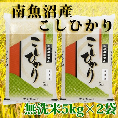 2023年3月発送開始『定期便』南魚沼産コシヒカリ「Sun」無洗米5kg×2袋全9回