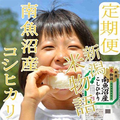 【毎月定期便】【米物語●10Kg】南魚沼産コシヒカリ 全12回
