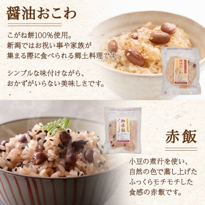 新潟県南魚沼市　ことうの【笹だんご 10個 ・おやき 2種 計4個・赤飯2個・醤油おこわ1個】