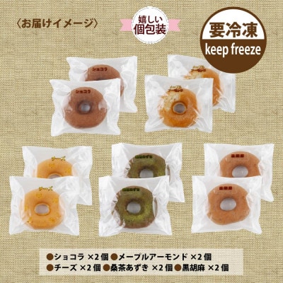 コパフーズの米粉&玄米粉 ドーナツ 5種10個セット グルテンフリー  新潟県南魚沼市