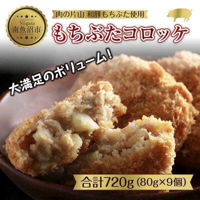 和豚もちぶた コロッケ 約80g×3個入 3パック 計9個