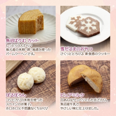 NATURA ギフトセットA 12個 焼き菓子 詰合せ 魚沼ばうむ ナトゥーラ 新潟県 南魚沼市