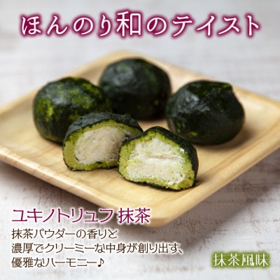 ユキノトリュフ(ココア/抹茶)2種 16個  冷凍 魚野の里 ナトゥーラ 新潟県 南魚沼市