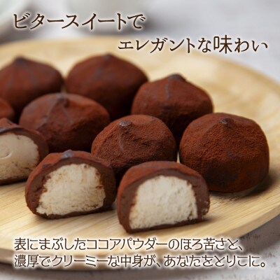 ユキノトリュフ 8個 2箱 チョコレート ギフト 冷凍 魚野の里 ナトゥーラ 新潟県 南魚沼市