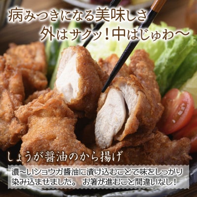 しょうが醤油から揚げ 1kg 米粉 冷凍 コメトハナ 新潟県 南魚沼市