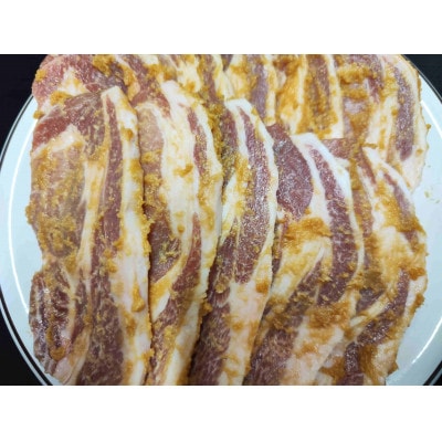 【生冷凍】新潟産和豚もちぶたロースこしひかり味噌漬100g×10パック