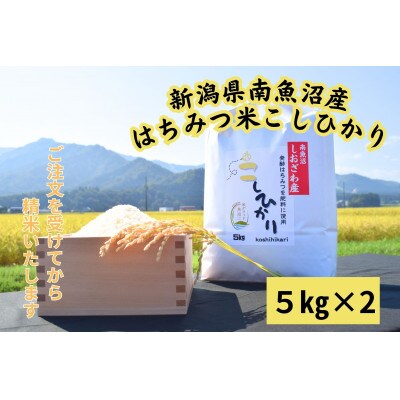 南魚沼産塩沢はちみつ米 10kg