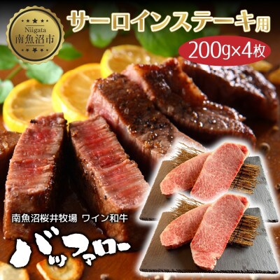 サーロイン ステーキ用 200g×4枚 計800g