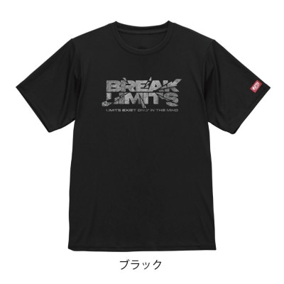 JTTA公認　卓球ユニフォーム【男女兼用(ドライ):Mサイズ】ブレイクリミット　ブラック