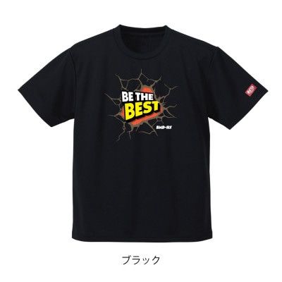 JTTA公認　卓球ユニフォーム【男女兼用(ドライ):Mサイズ】ビーザベスト　ブラック