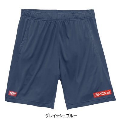 JTTA公認　卓球ユニフォーム【男女兼用:XLサイズ】BMDパンツ2　グレイッシュブルー