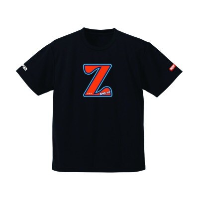 JTTA公認　卓球ユニフォーム【男女兼用(ドライ):160サイズ】アルファベット　Z　ブラック